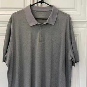 Adidas Mens Gray Polo Shirt 2XL